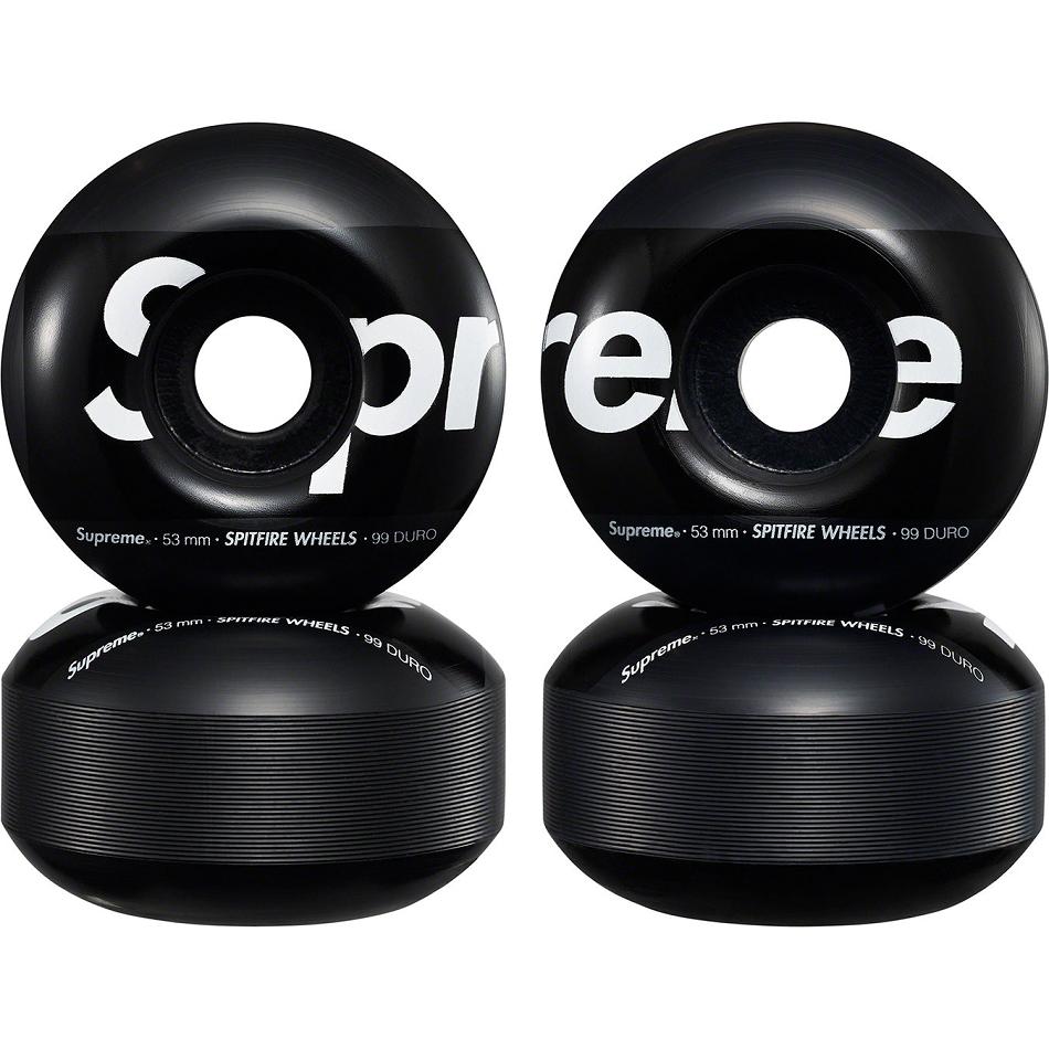 Akcesoria Supreme Spitfire® Shop Wheels (Set of 4) Skateboard Czarne | PL175UT