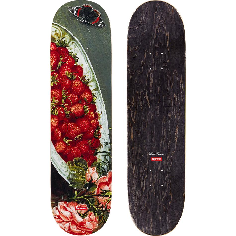 Akcesoria Supreme Strawberries Skateboard Kolorowe | PL172RW