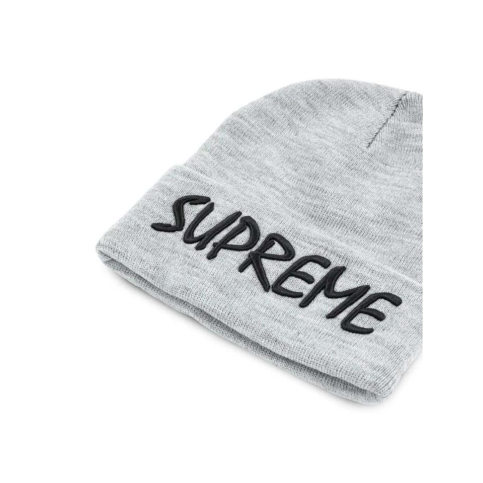 Czapki Supreme FTP knitted Beanie Szare | PL110ZG