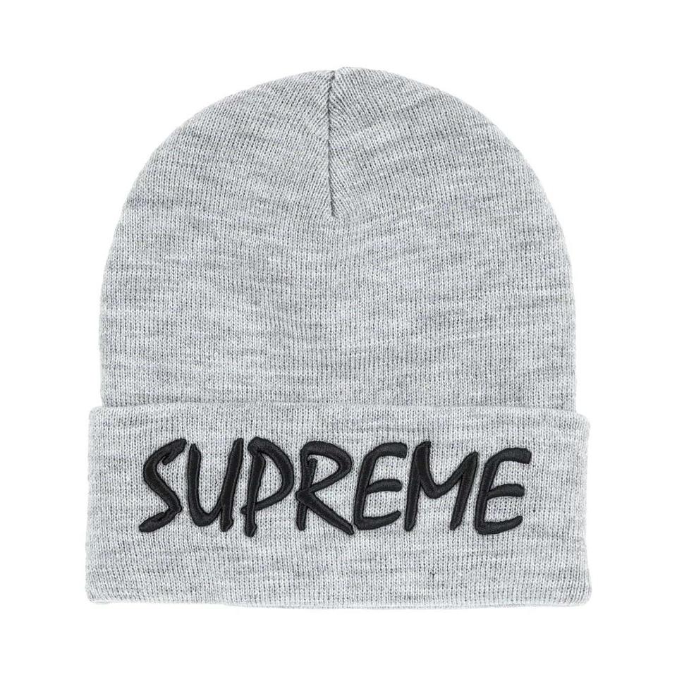 Czapki Supreme FTP knitted Beanie Szare | PL110ZG