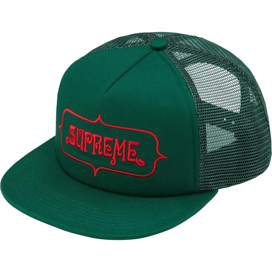 Czapki Supreme Highest Mesh Back 5-Panel Zielone | PL129DN