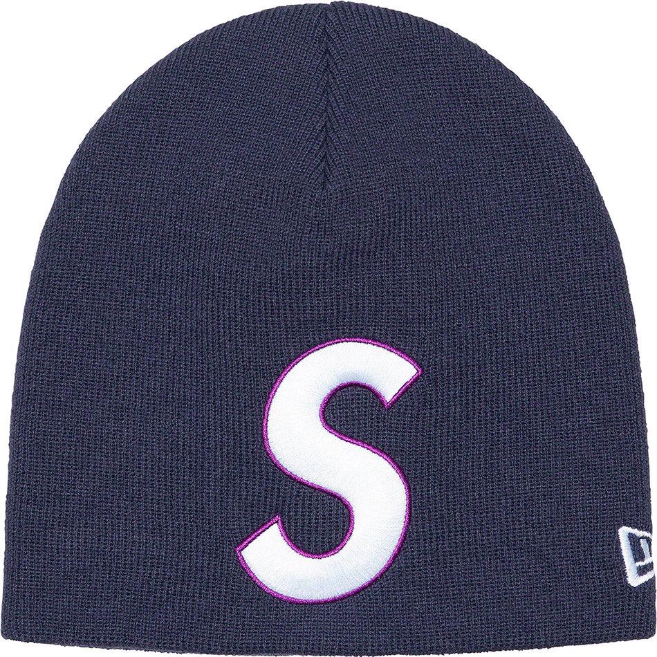 Czapki Supreme New Era® S Logo Beanie Niebieskie | PL149UT