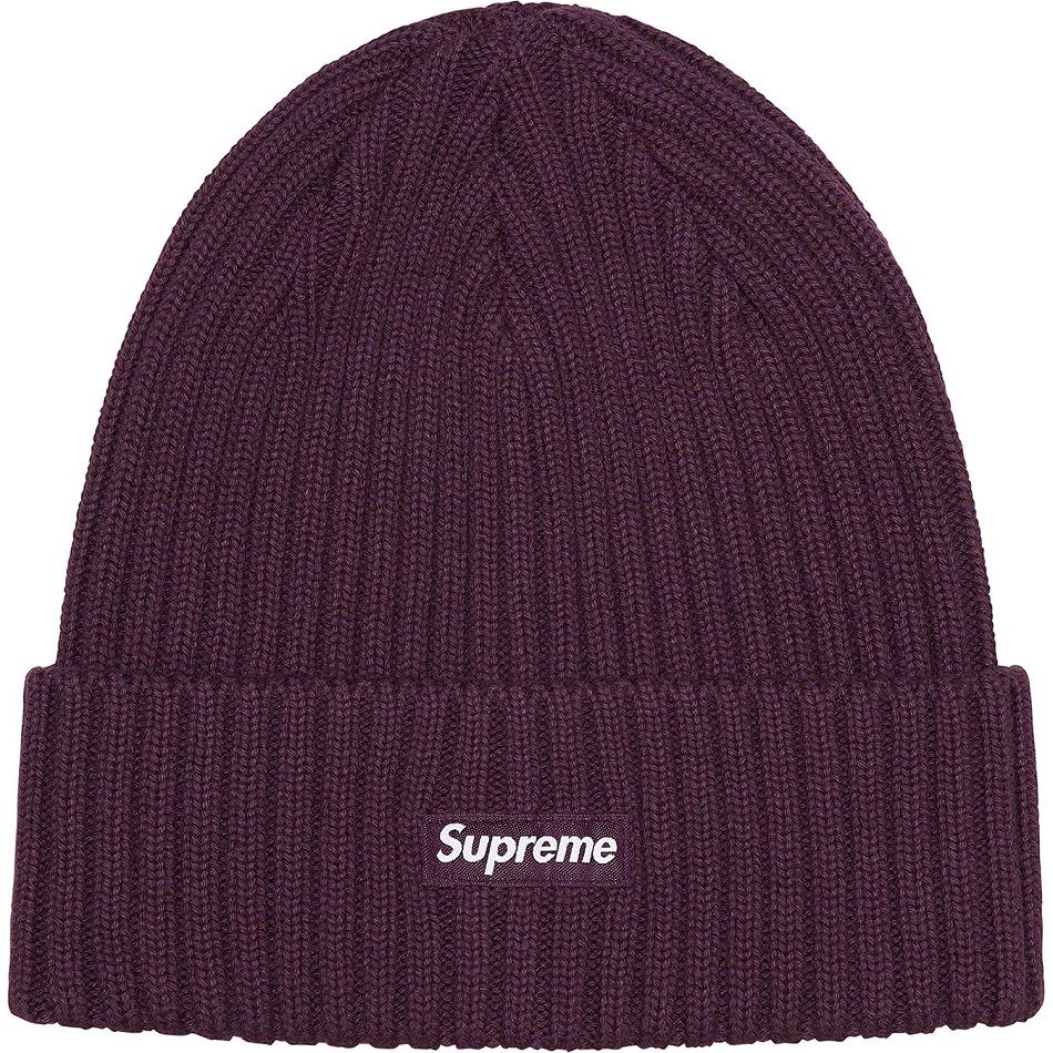 Czapki Supreme Overdyed Beanie Bordowe | PL155DN