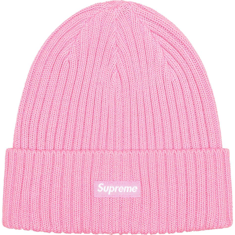 Czapki Supreme Overdyed Beanie Różowe | PL160KI