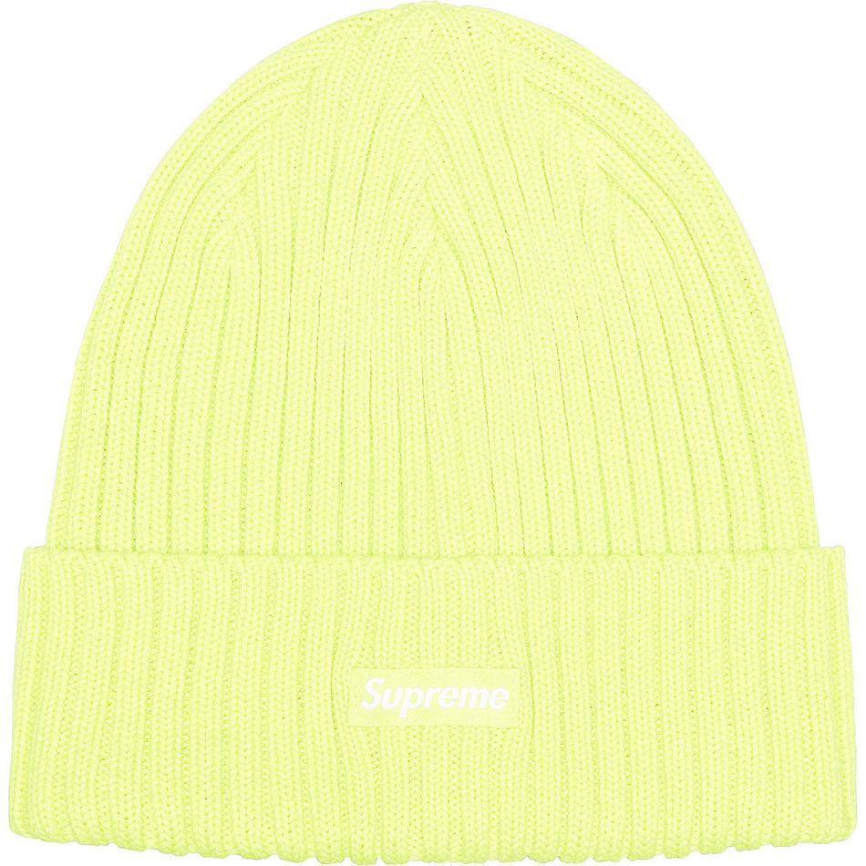 Czapki Supreme Overdyed Beanie Żółte | PL158HK