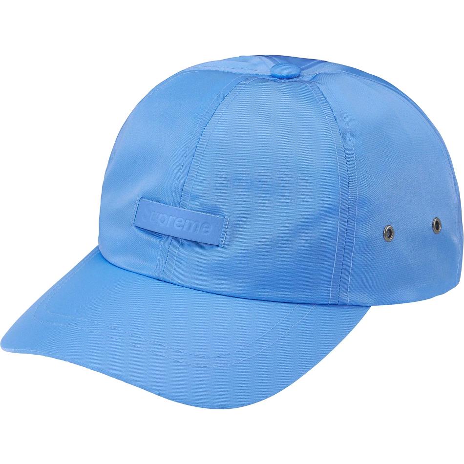 Czapki Supreme Skórzane Patch 6-Panel Niebieskie | PL120RW