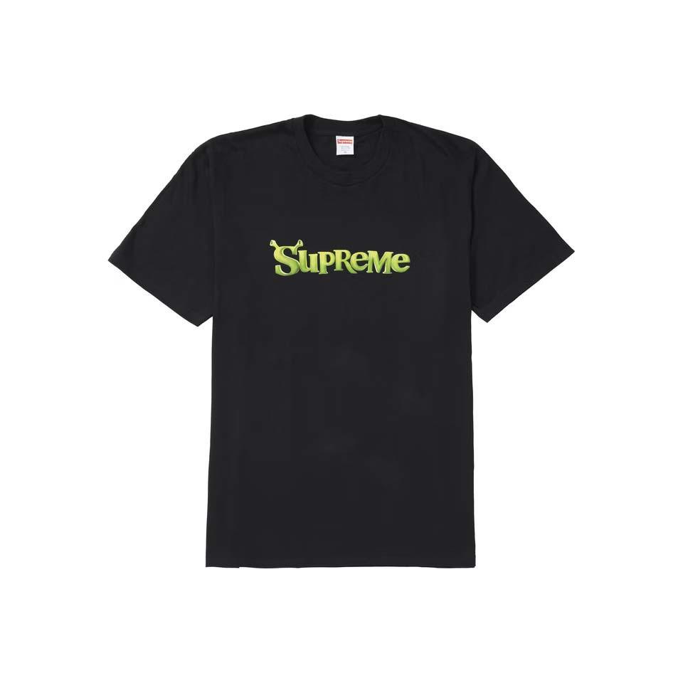 Koszulki Supreme Shrek Czarne | PL196WY