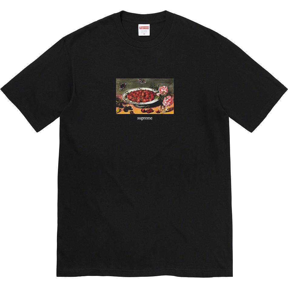 Koszulki Supreme Strawberries Tee Czarne | PL248WY