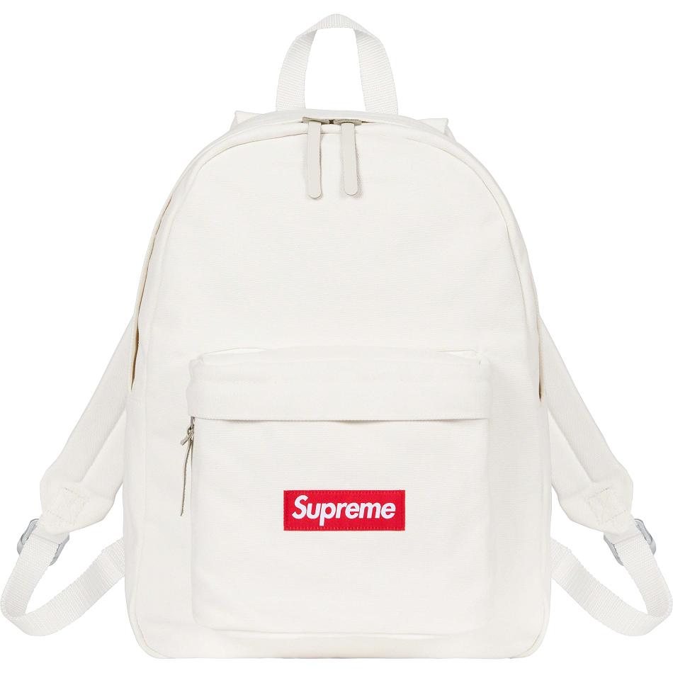 Plecaki Supreme Płócienne Backpack Białe | PL165VD