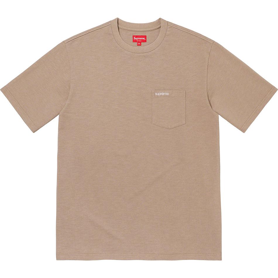 Swetry Supreme S/S Pocket Tee Khaki | PL317LH