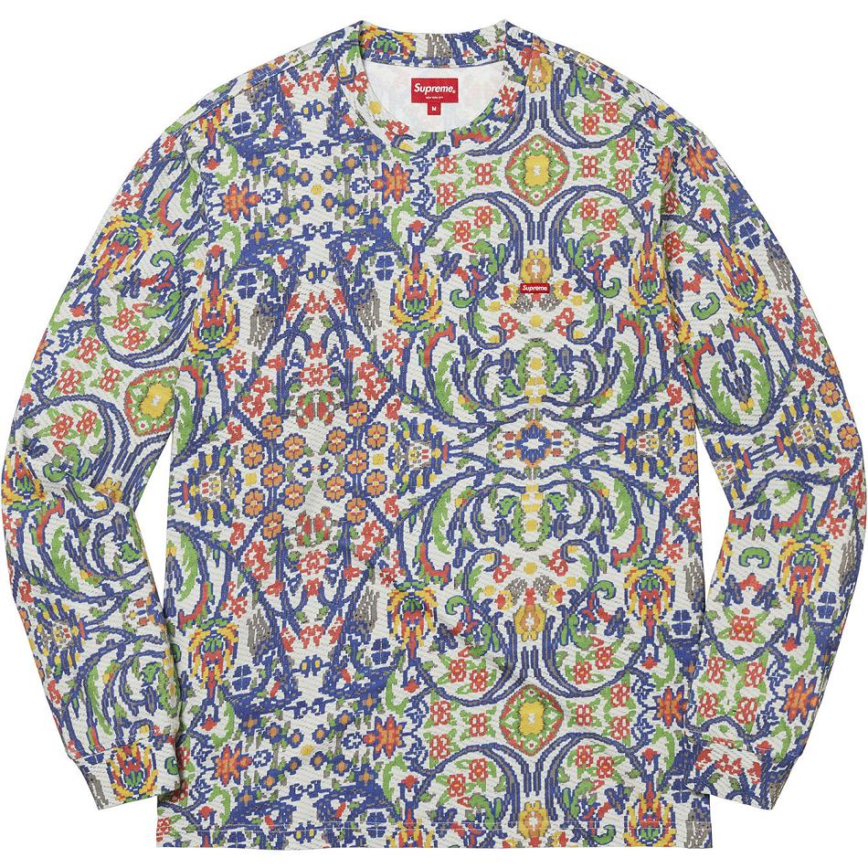 Swetry Supreme Small Box L/S Tee Kolorowe | PL340HK