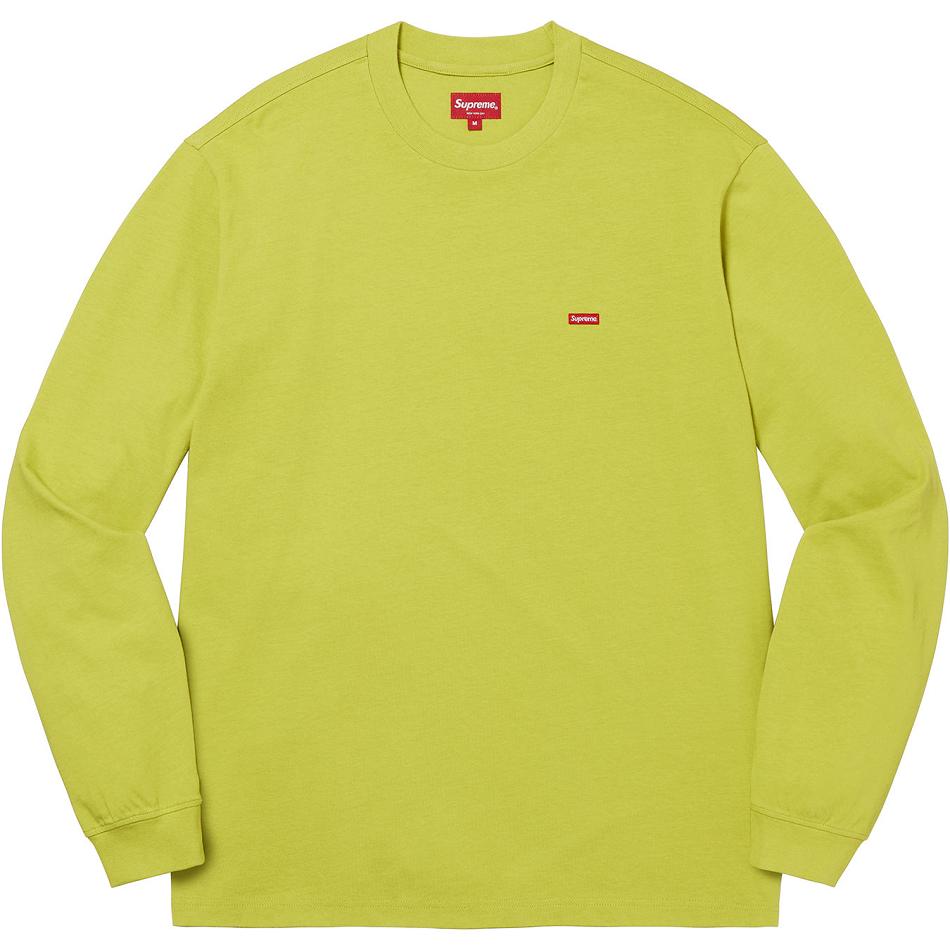 Swetry Supreme Small Box L/S Tee Zielone | PL346CE