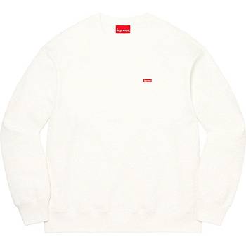 Bluzy Supreme Small Box Crewneck Białe | PL283AP