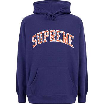 Bluzy Z Kapturem Supreme Hearts ARC “SS21” Fioletowe | PL479NB