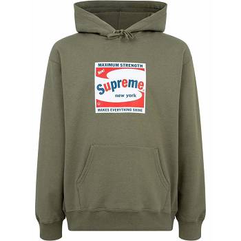 Bluzy Z Kapturem Supreme Shine New York Zielone | PL467DN