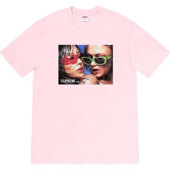 Koszulki Supreme Eyewear Tee Różowe | PL225TV