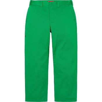 Spodnie Supreme Robocze Pant Zielone | PL418HK