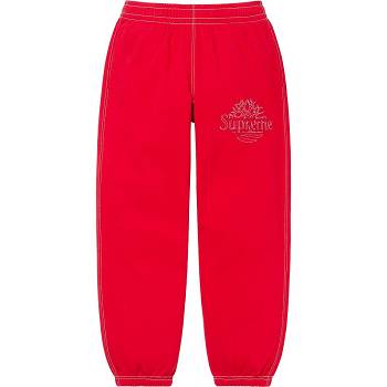 Spodnie Supreme Timberland® Sweatpant Czerwone | PL409UT